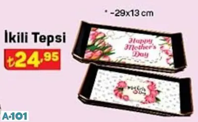 İKİLİ TEPSİ İKİLİ TEPSİ